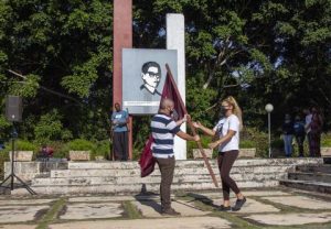 Abanderamiento del Contingente Pedagógico de la UNAH