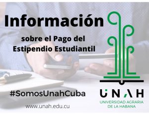 ORIENTACIONES SOBRE EL PAGO DEL ESTIPENDIO ESTUDIANTIL