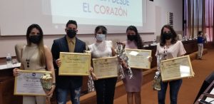 Entrega el CITMA reconocimiento a cinco jóvenes de la UNAH