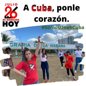 "Celebrando nuestro 26 de julio"