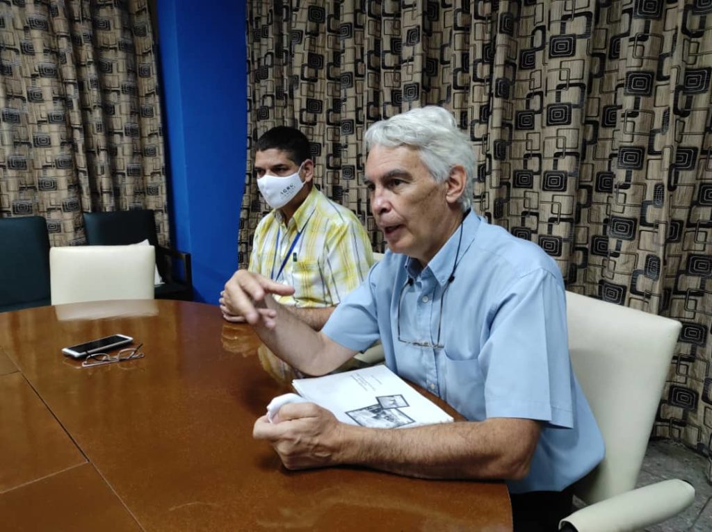 Recibe la UNAH al Sr. Juan Garay, Jefe de cooperación de la Unión Europea en Cuba